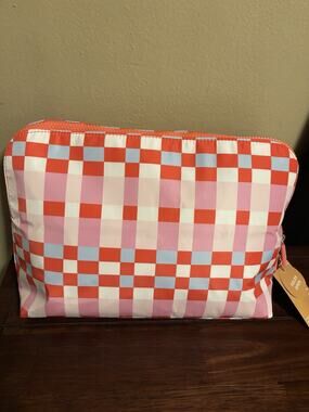 Sonia Kashuk Large Dome Case Single Piece Patterned Makeup Bag Organizer
